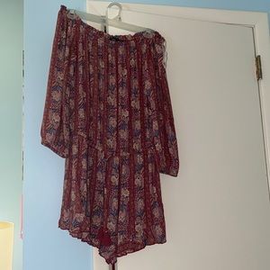 American eagle strapless romper